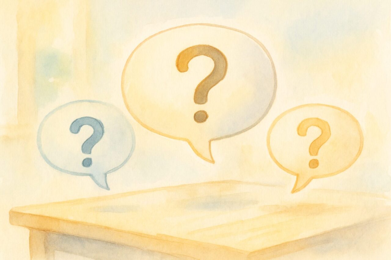 クエスチョンマークの画像