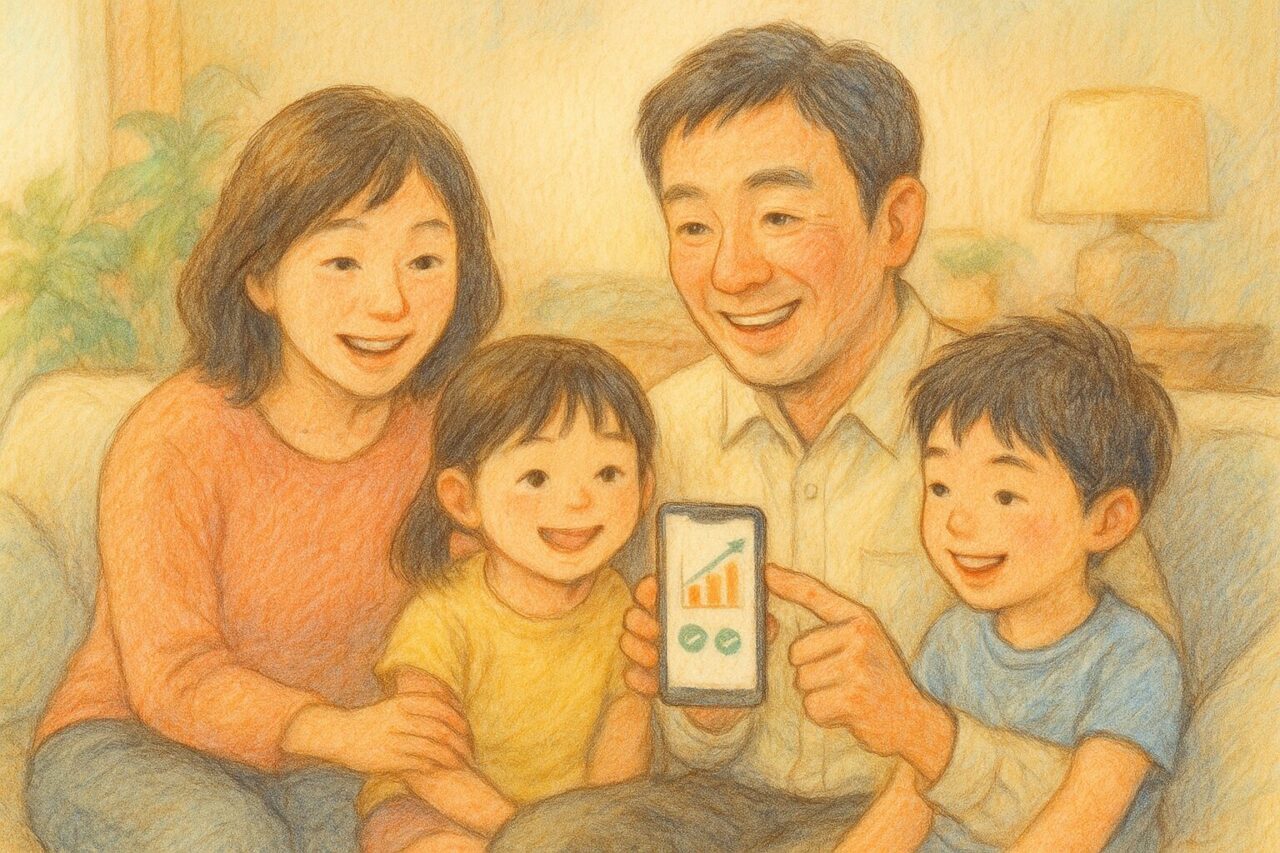 家族全員の画像