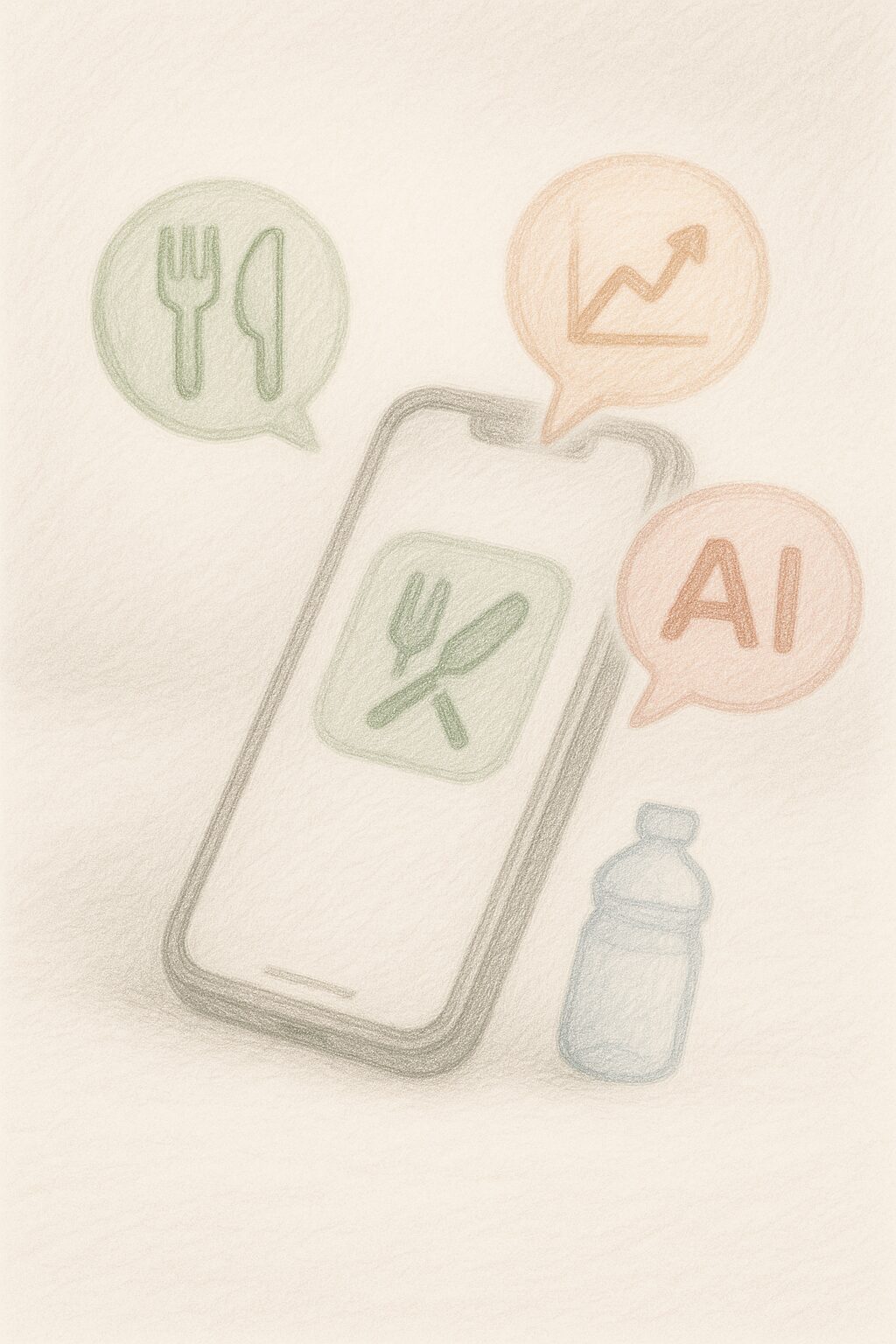 スマホとスマホアプリの画像