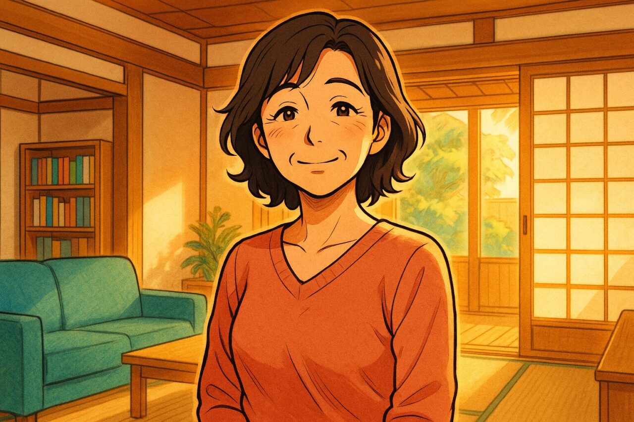 おばあさんと実家の画像